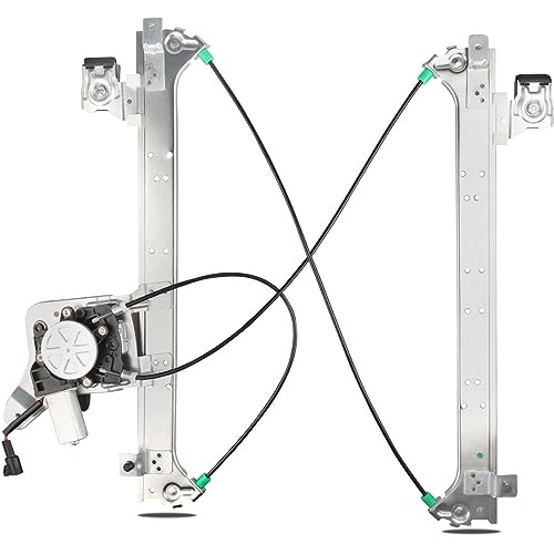 Rear Power Window Regulator Passenger Side with Motor Assembly Replacement for
