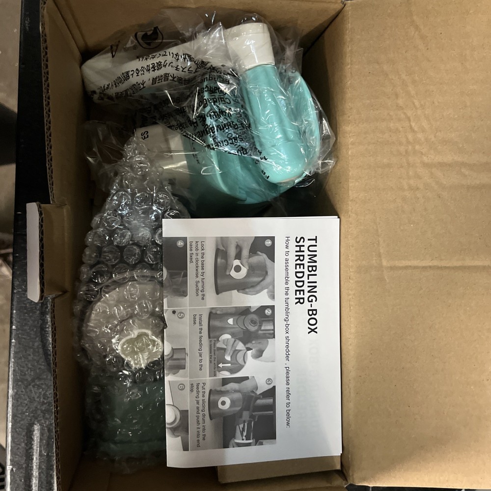 Tumbling Box Cheese Shredder