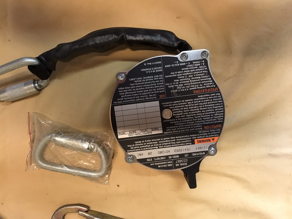 Rebel Protecta Self Retracting 11’ Lifeline AD111A