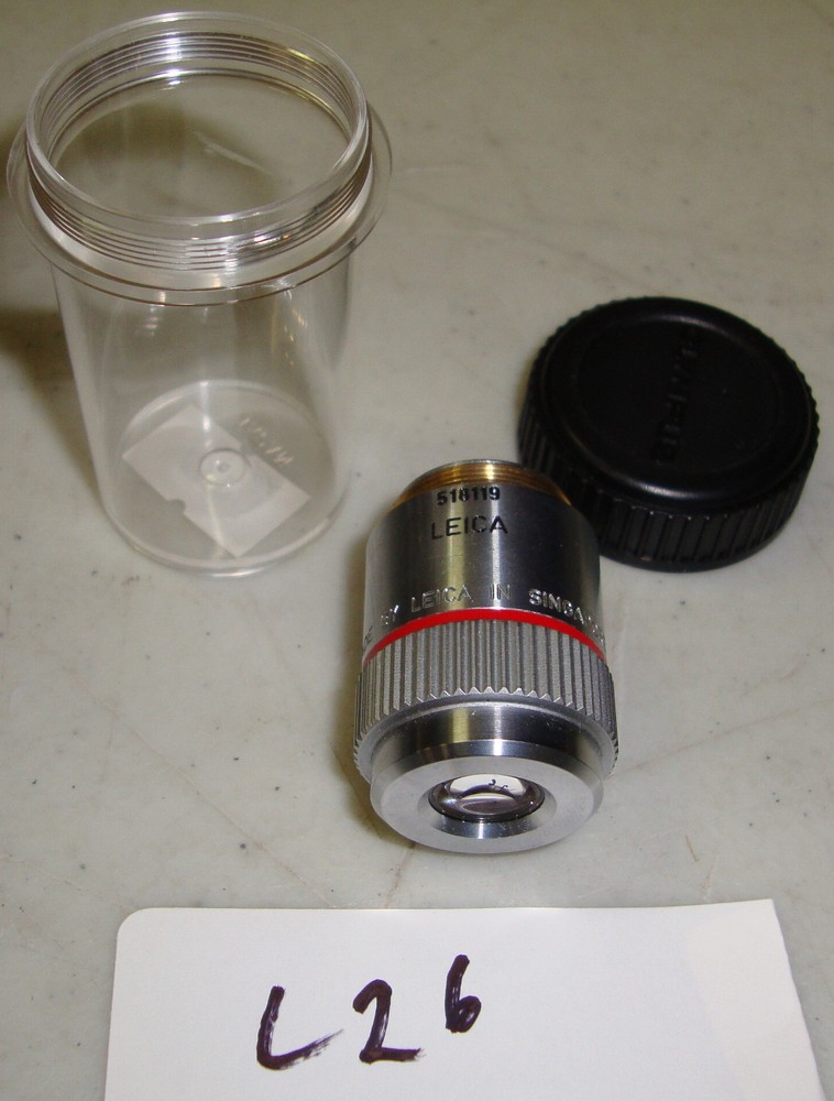 Leica 160/- Plan 4 / 0.10 microscope objective