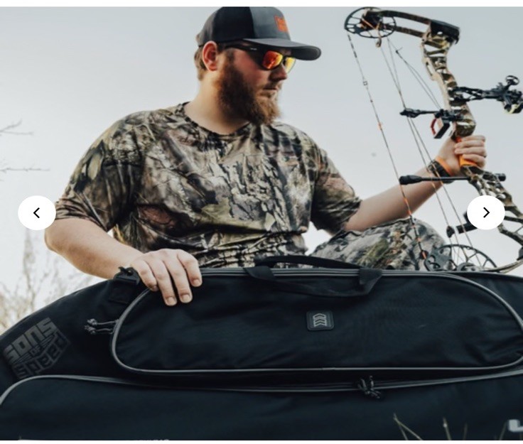 Legend Bowarmor 116 Compound Bow Case 45” Archery Padded Storage Bag