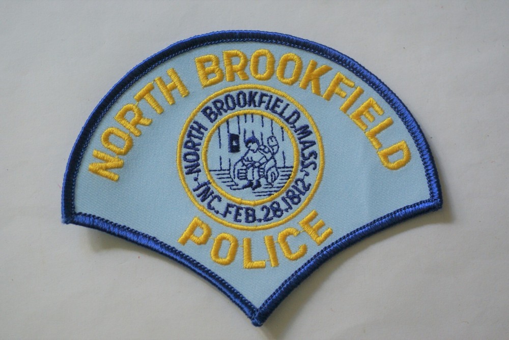 North Brookfield Police patch, Massachusetts