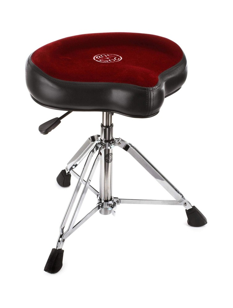Nitro Gas Drum Throne with Original Saddle, Red