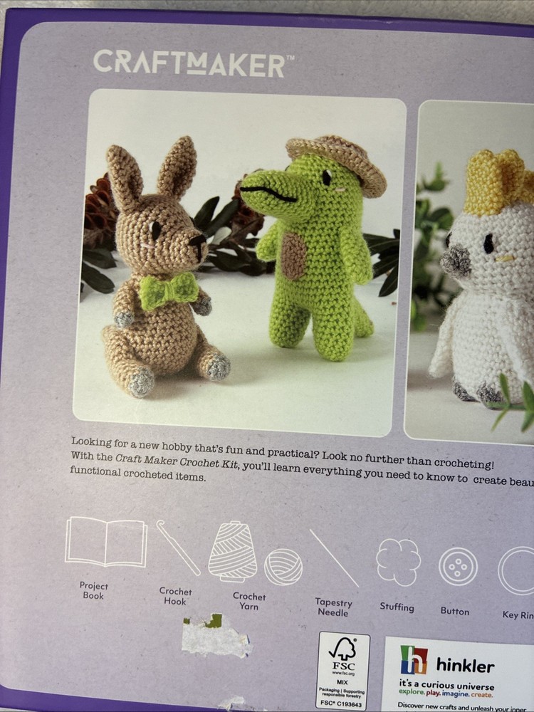 Craftmaker Crochet Creations Deluxe Kit