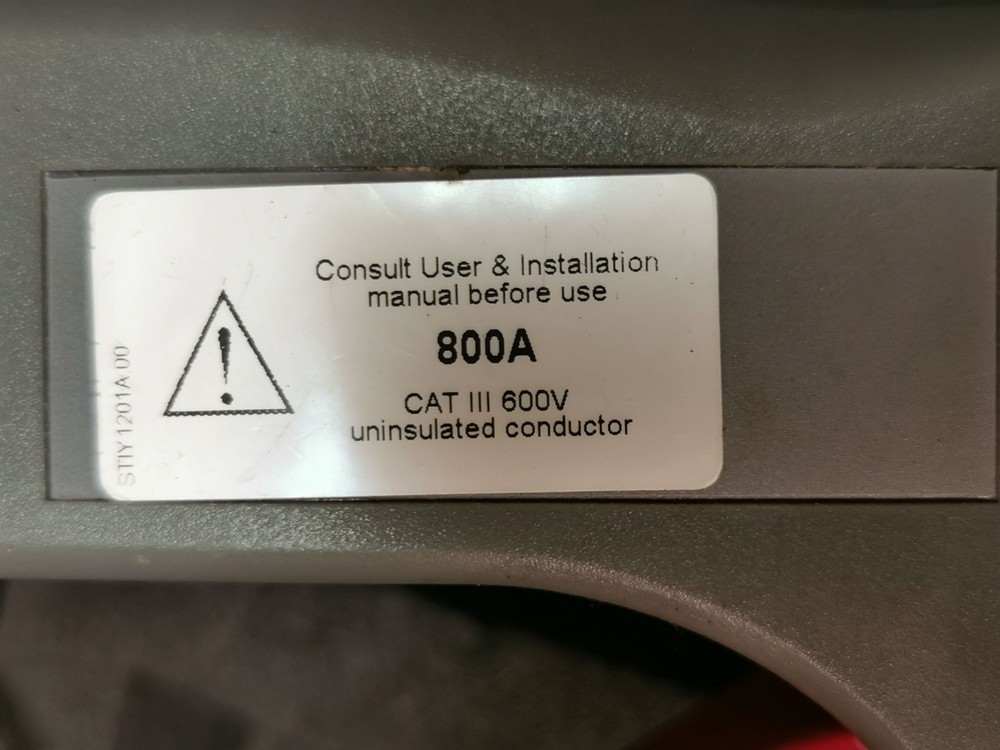 DevAir Logger CS.800.A Current & Voltage Data Logger Fluke Leads Clamp Case Tool