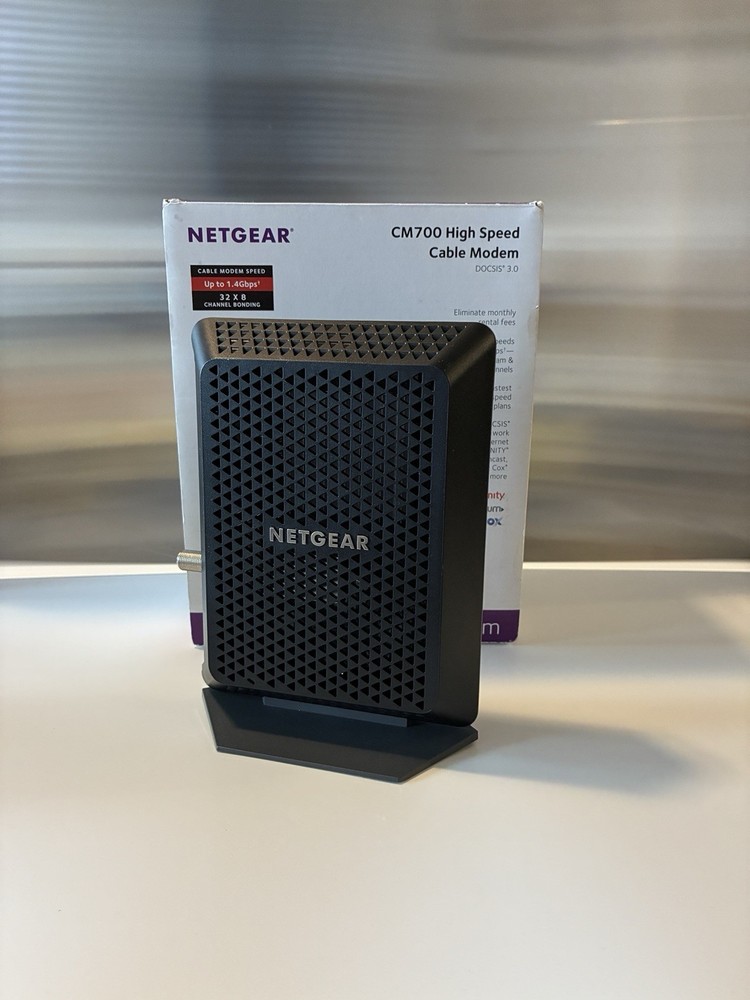 Netgear CM700 Cable Modem 1.4Gbps DOCSIS 3.0 – Tested, Fully Working
