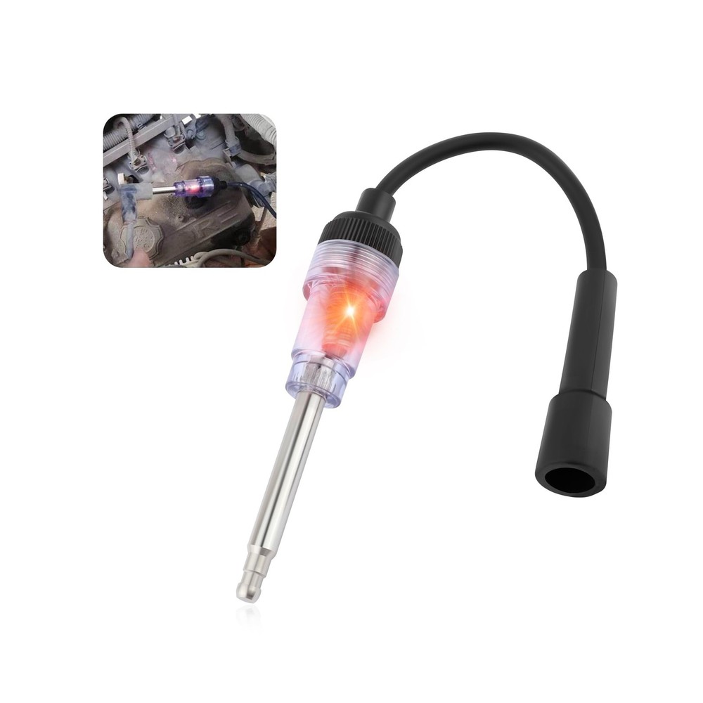 Spark Plug Tester with Indicator Lights,Spark Tester Small Engine for Check I...