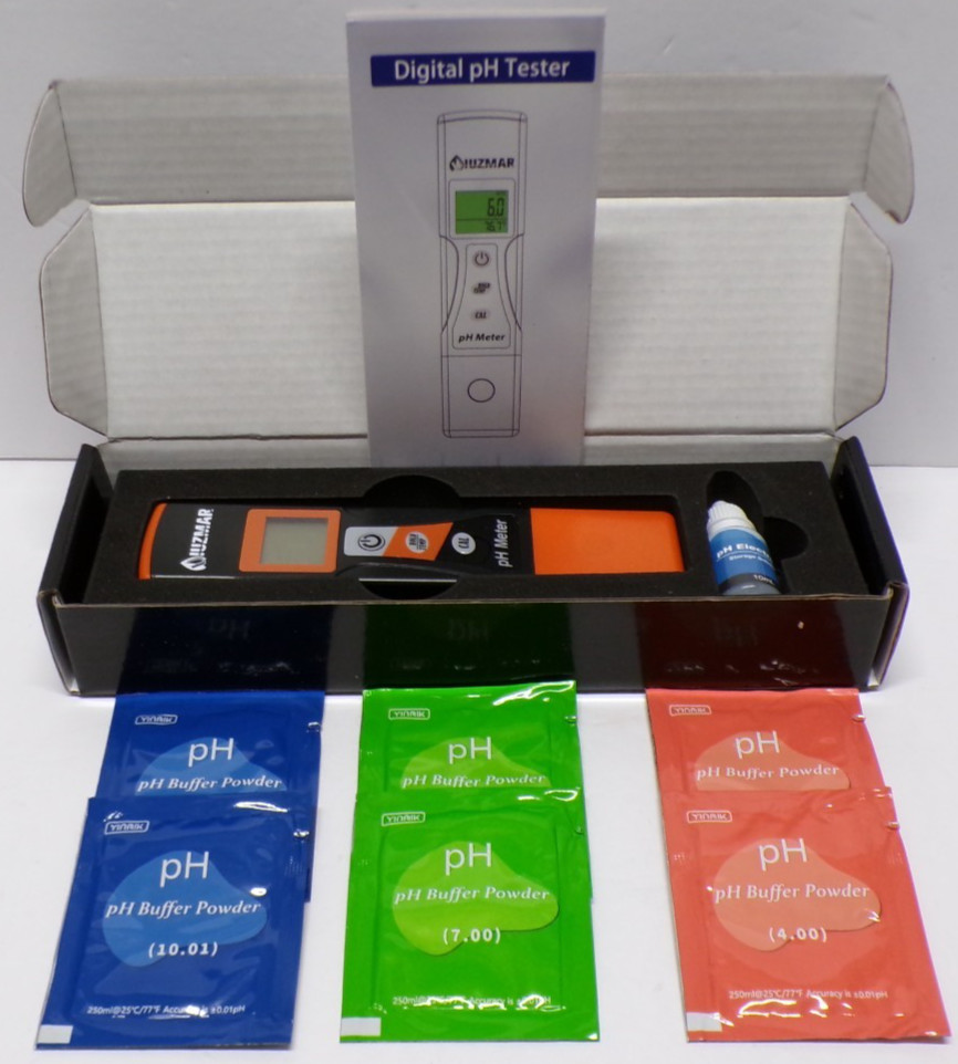 Iuzmar pH Meter & Temperature Tester