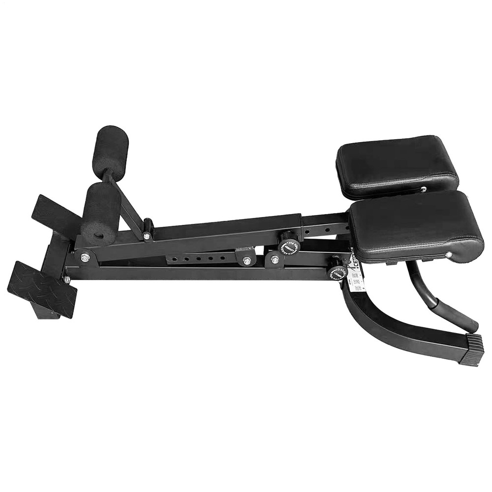 Fold Roman Chair Back Extension Bench Adjustable Angle Abdominal Exercise