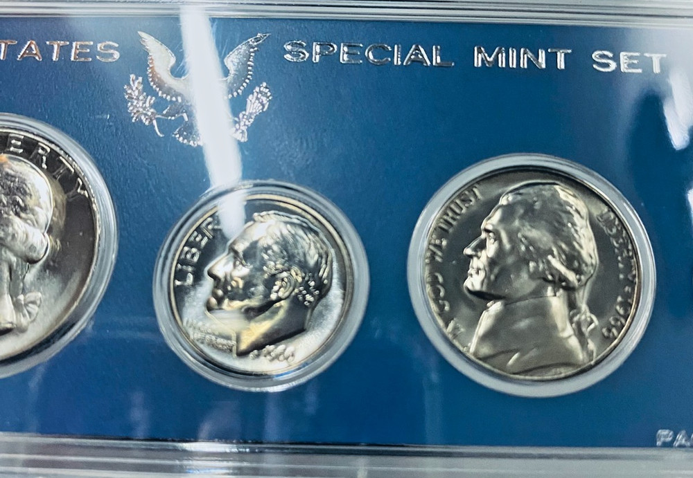 1966 US Special Mint Set, Half Dollar 40% Silver, (READ)