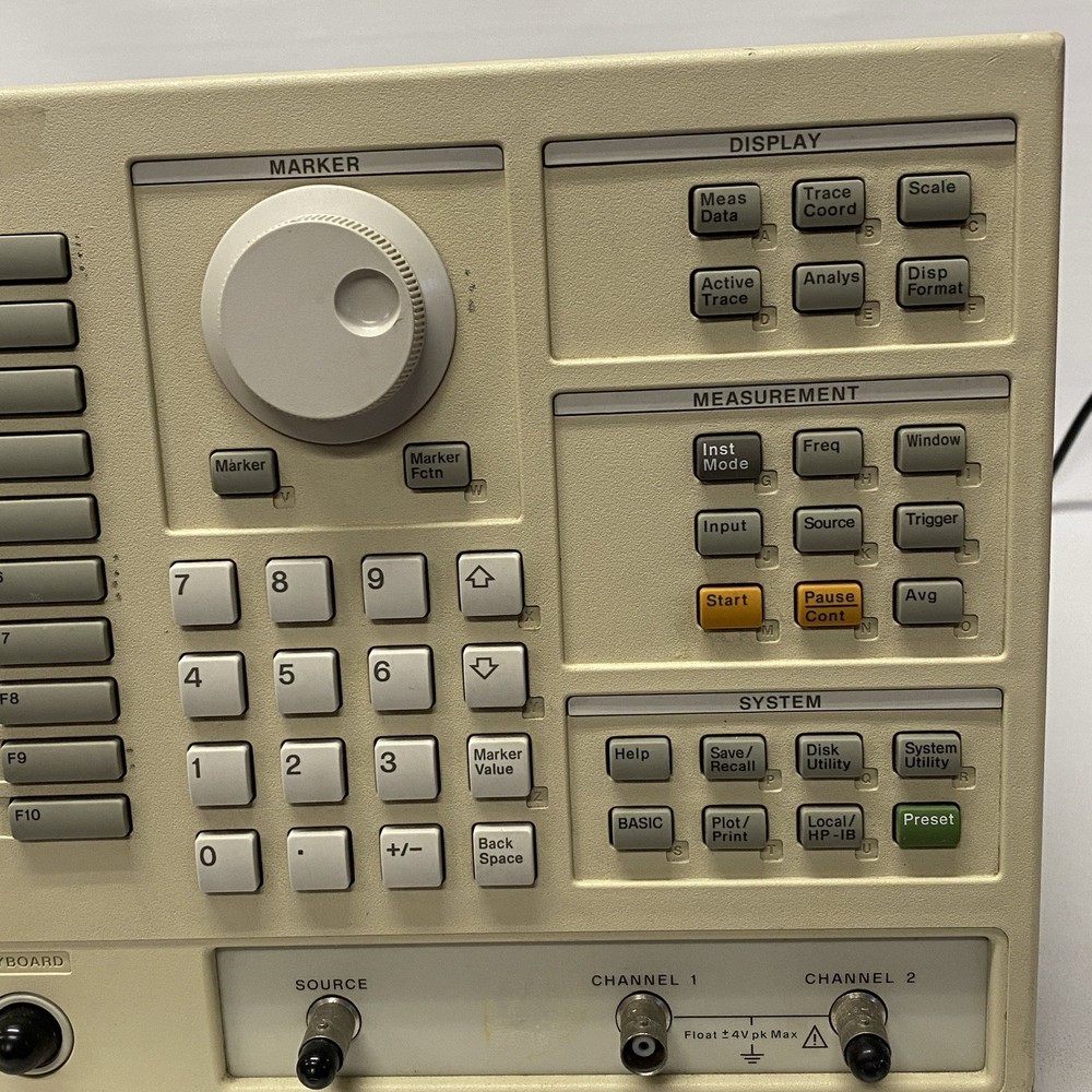 HP 35665A Dynamic Signal Analyzer Pre Owned. Read RS18