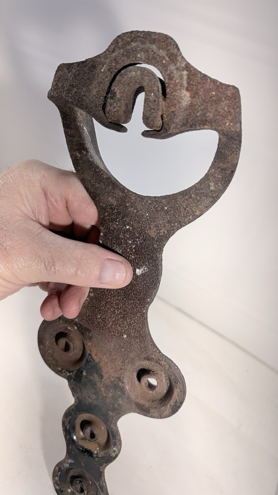 Antique Cast-Iron Blacksmith Hardware 1885 U