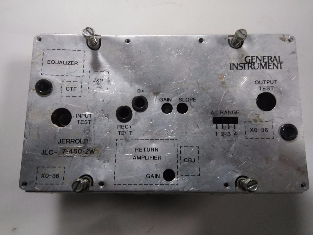 GENERAL INSTRUMENT JLC-7-450-2W AMLIFIER