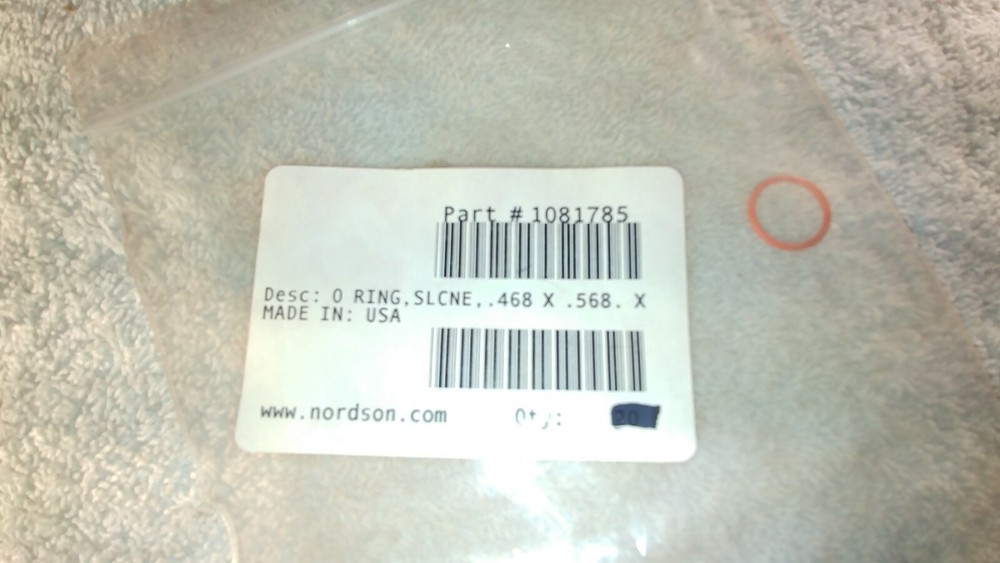 NORDSON O RING 1081785