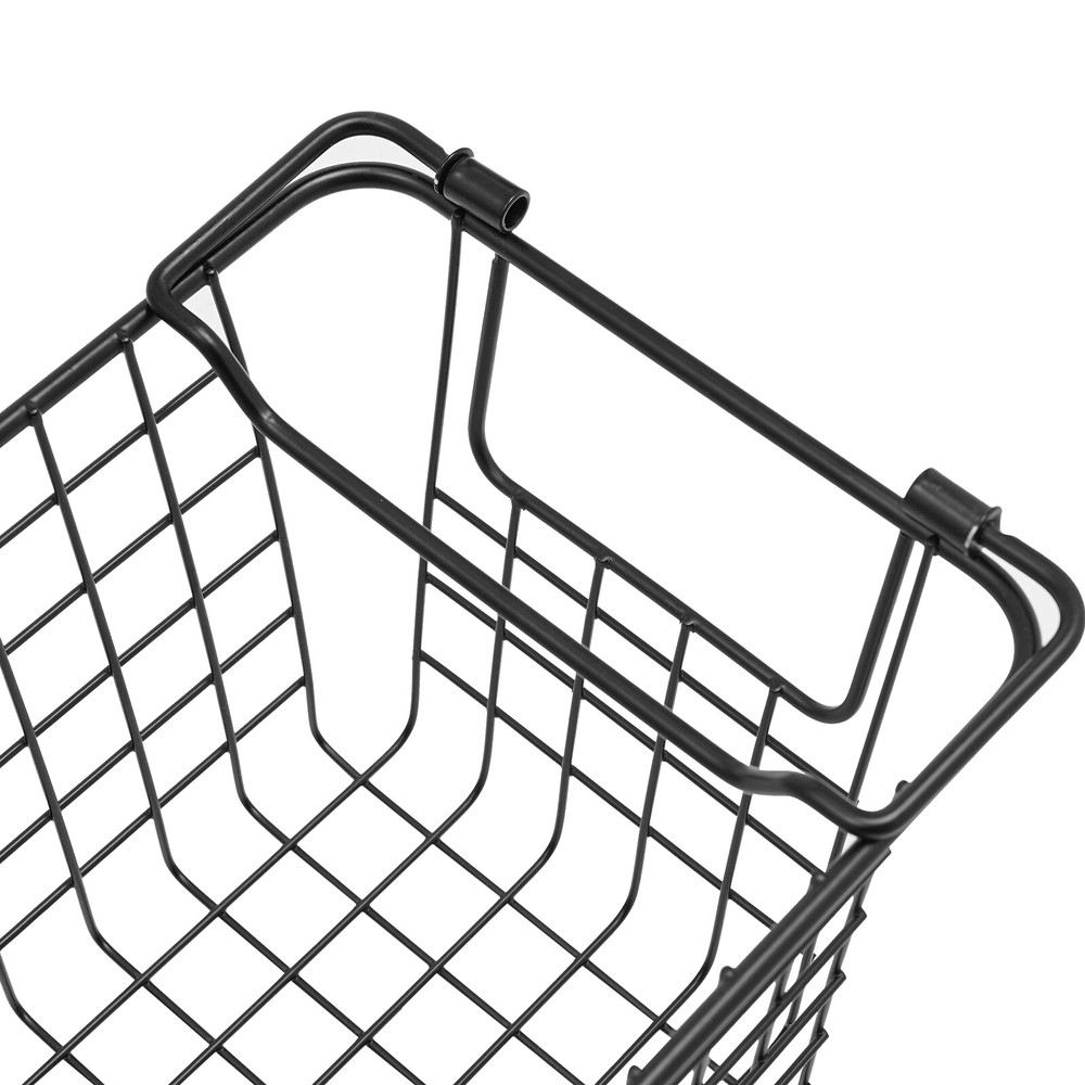 4 Pcs Stackable Storage Baskets, Storage Baskets, Vegetable Storage Baskets