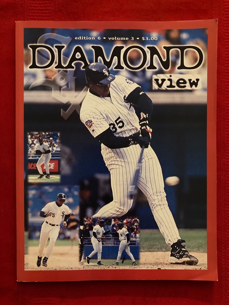 1997 MLB Chicago White Sox program / Baines / Belle / Griffey Jr. / Thomas
