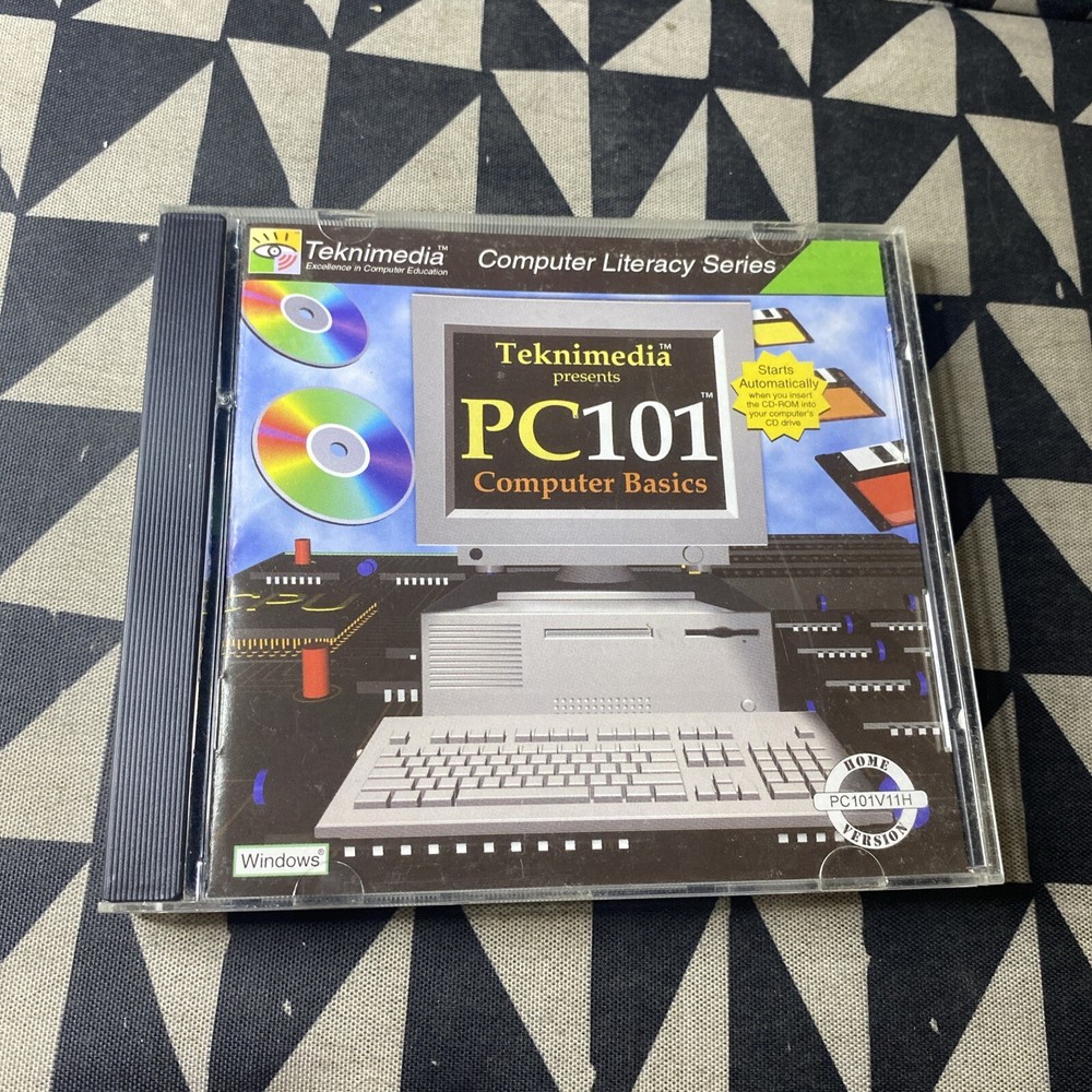 TEKNIMEDIA PC100 Computer BASICS COMPUTER LITERACY SERIES CD ROM