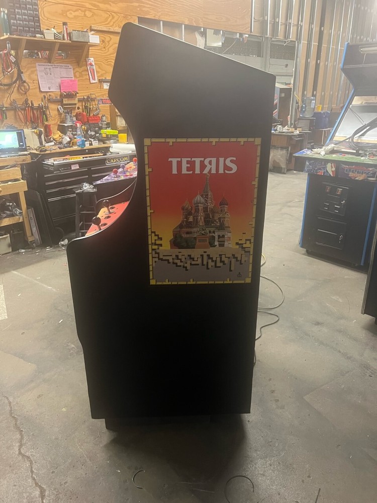 TETRIS ARCADE MACHINE by ATARI 1988 (Great Condition) *RARE*