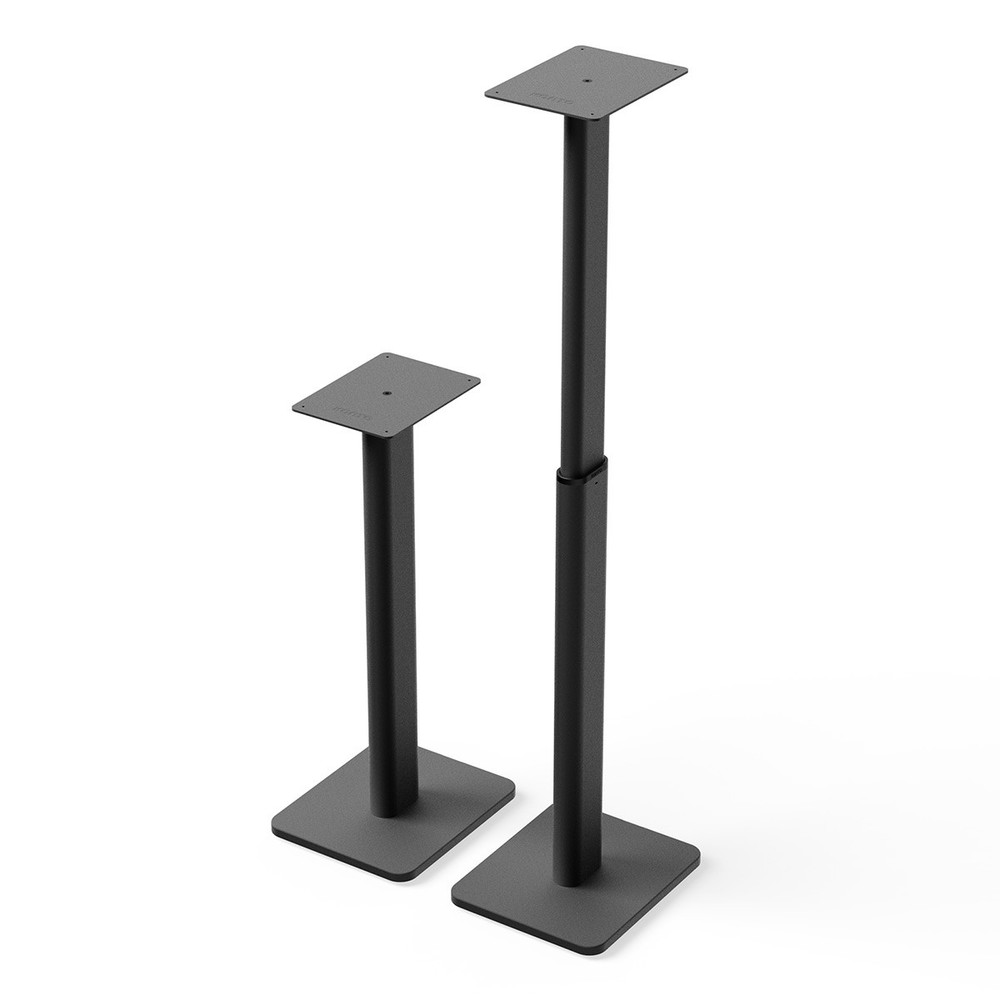 Kanto SPH Universal Height Adjustable Bookshelf Speaker Stands - Pair (Black)