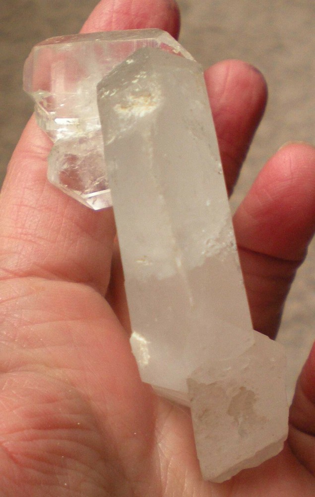 Clear Quartz Faden Crystal r591