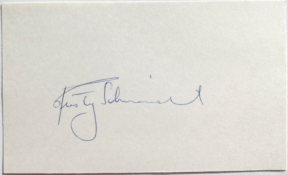 Apollo 9 Rusty Schweickart Lunar Module Pilot Astronaut Autograph Signed Card