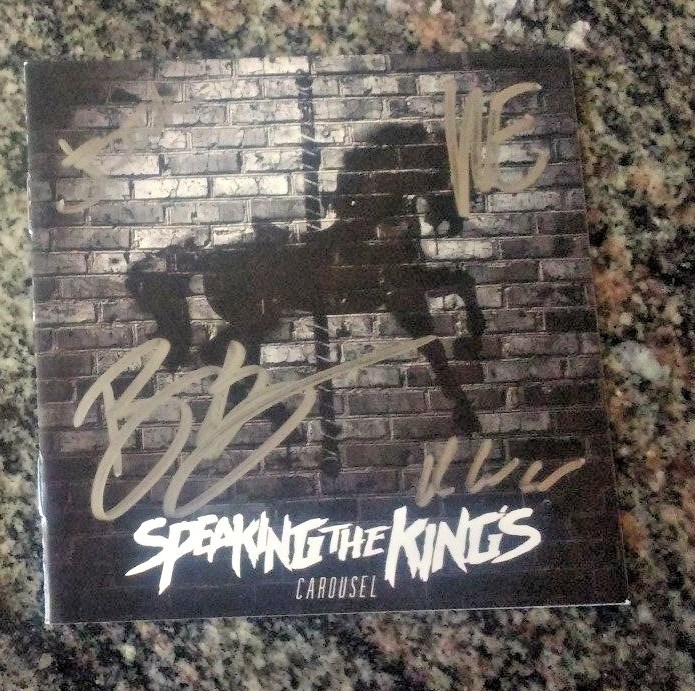 Speaking The King's Carousel SIGNED BOOKLET