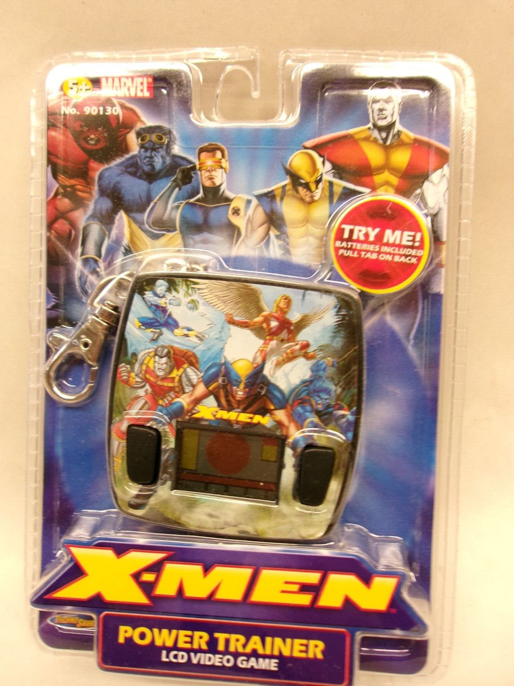 X-MEN POWER TRAINER LCD VIDEO GAME