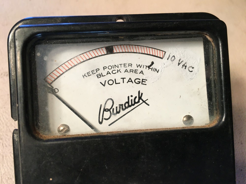 Burdick Voltage VAC Meter