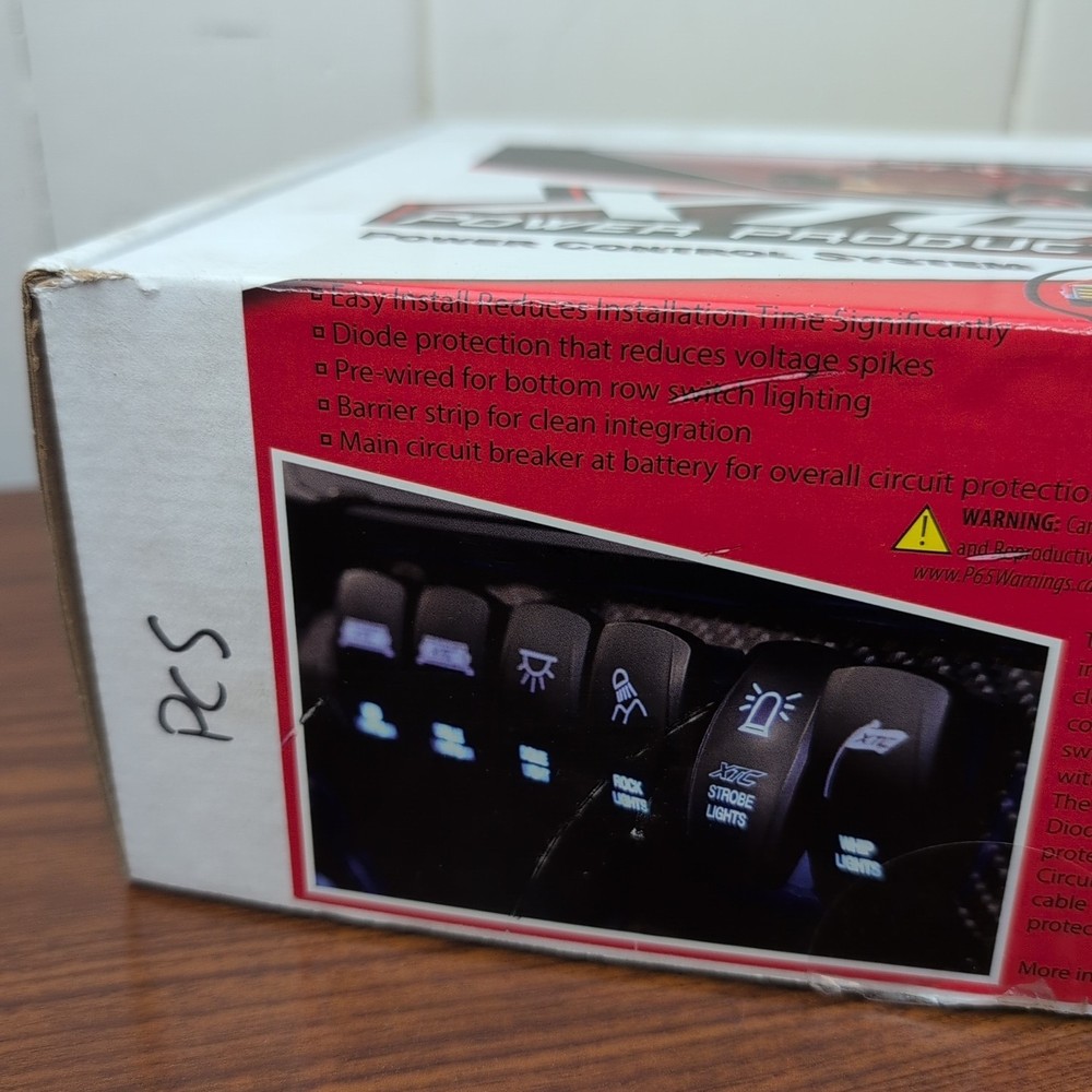 XTC 6 Switch Power Control System without Switch for Polaris RZR PCS-64-TSX-NS