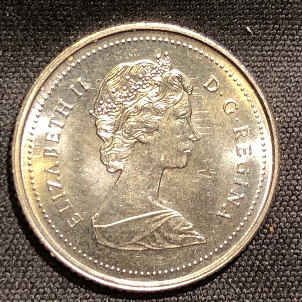 1985 Canada 10 Cent Coin - Proof-Like Uncirculated