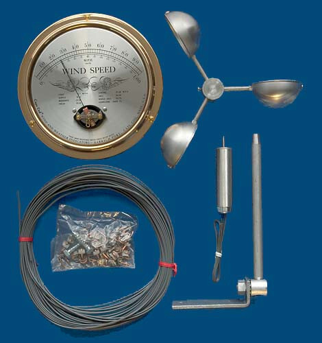Cape Cod Wind Speed Instrument W/Peak Wind Gust