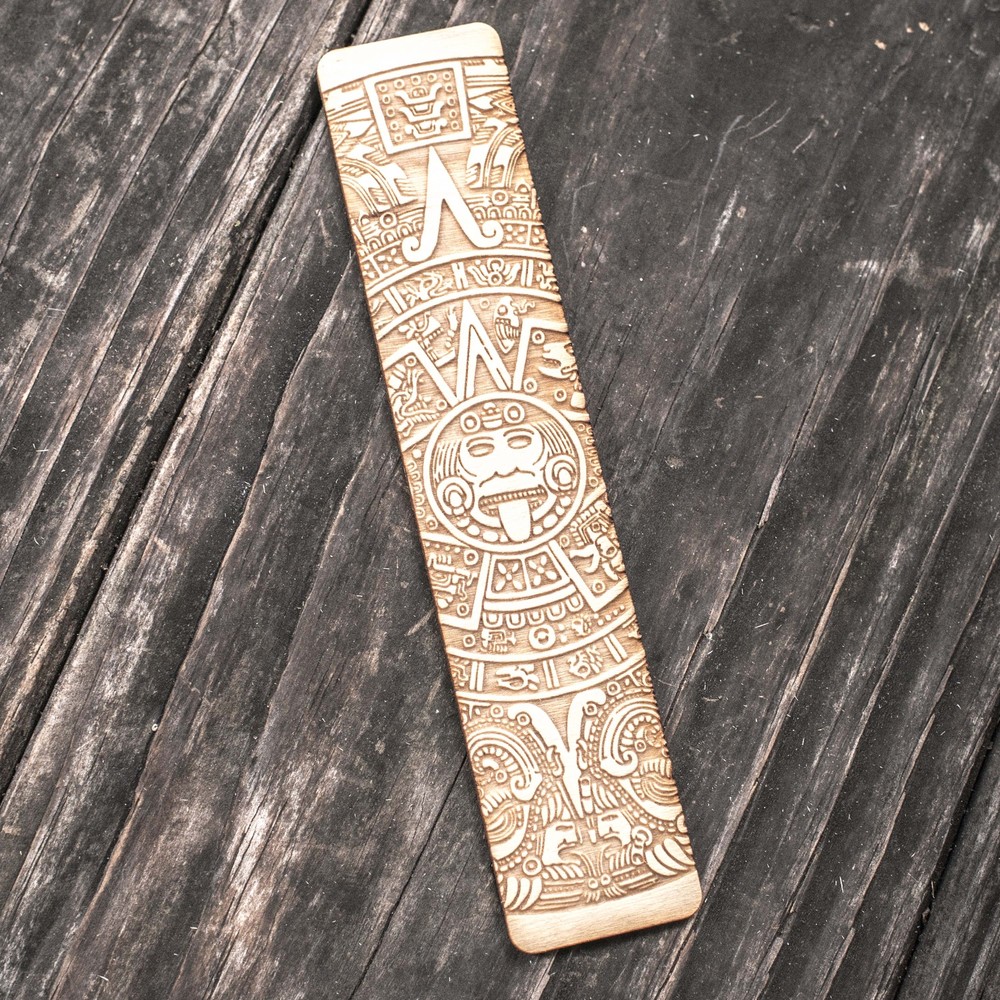 Bookmark - Aztec Calendar