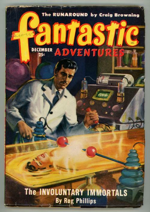 Fantastic Adventures Dec 1949 - Rog Phillips, Swiatek Cvr