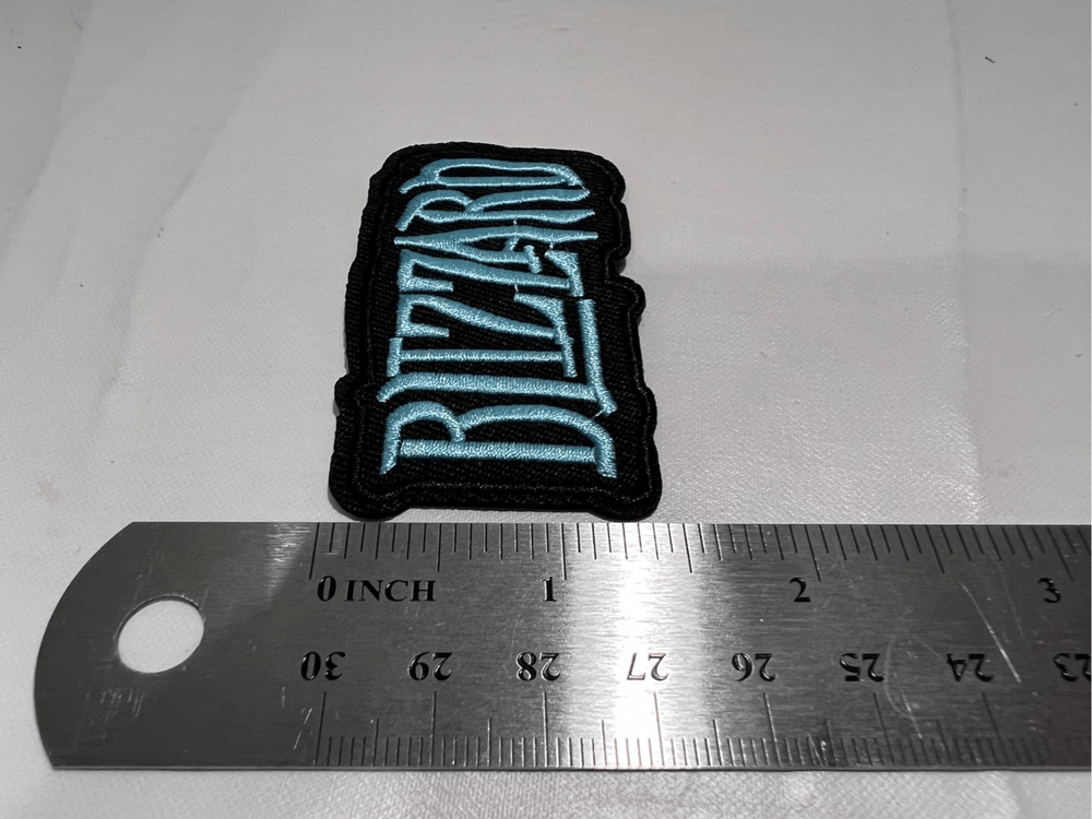 Blizzard Band Iron on Patch