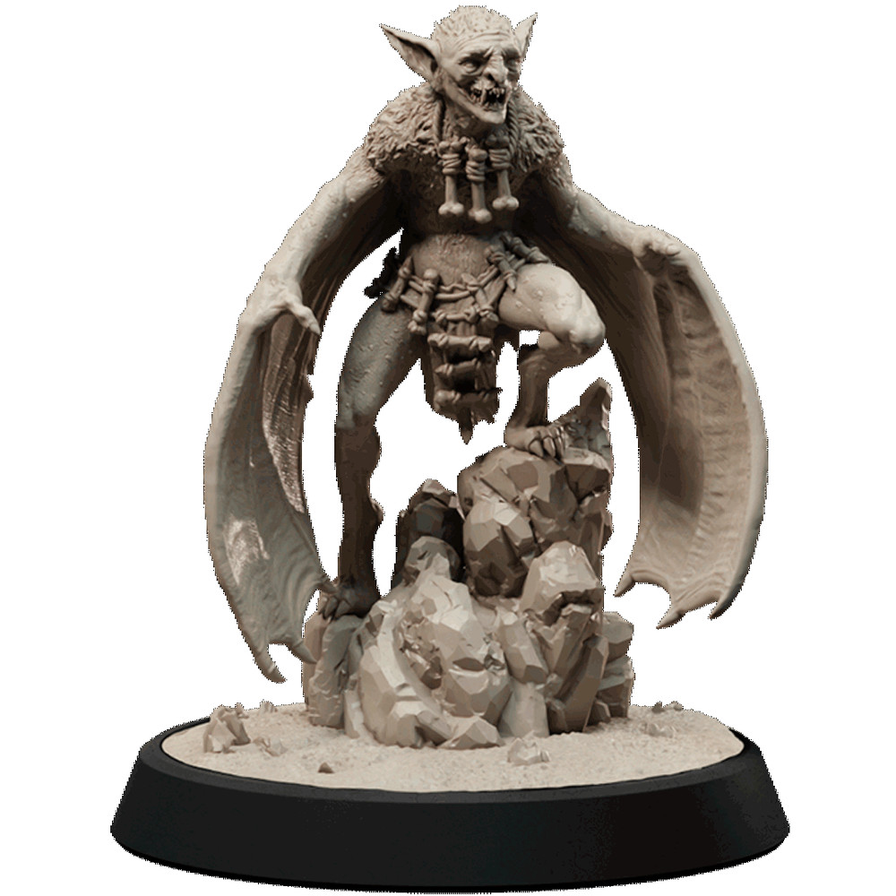 DnD Goblin Werebat Small Mini 32mm Scale