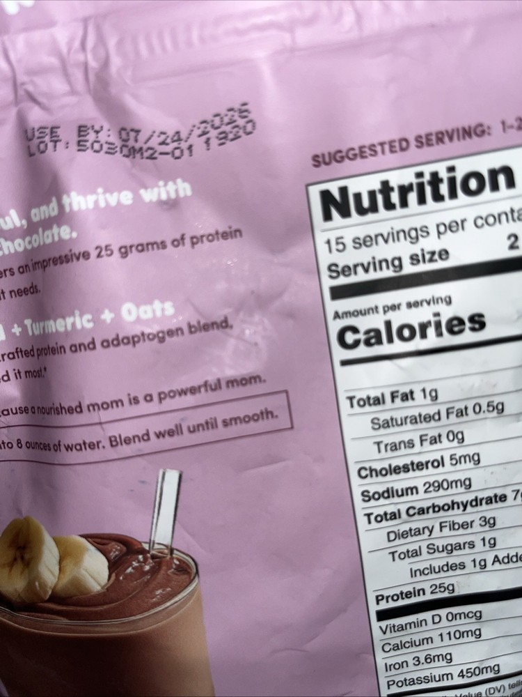 Oatmama Mama Power Protein Powder