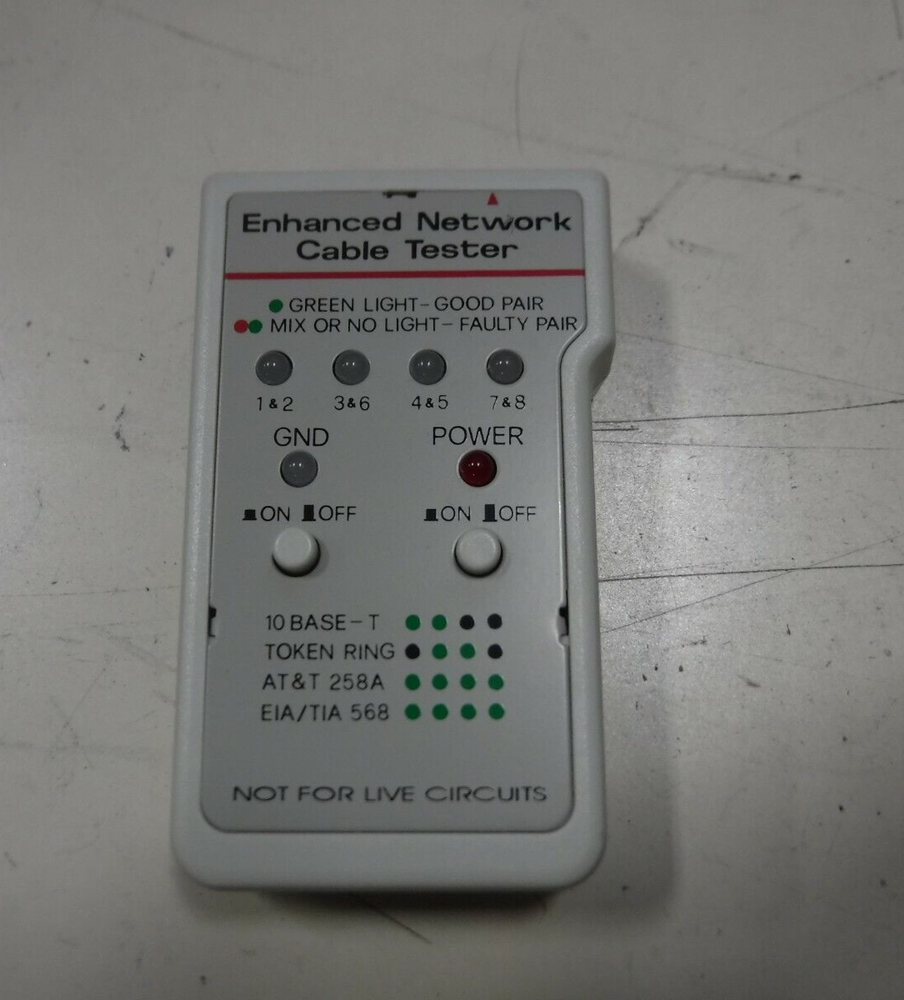 Hobbes Enhanced Network Cable Tester