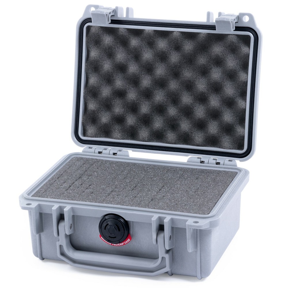 Silver Pelican 1120 case. With Foam
