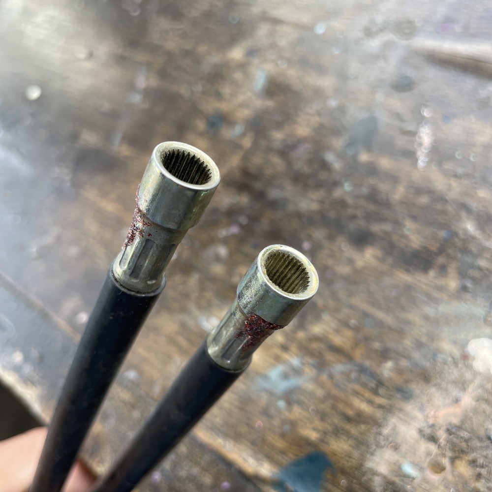 BMW E46 Convertible Top Latch Flexible Shafts.