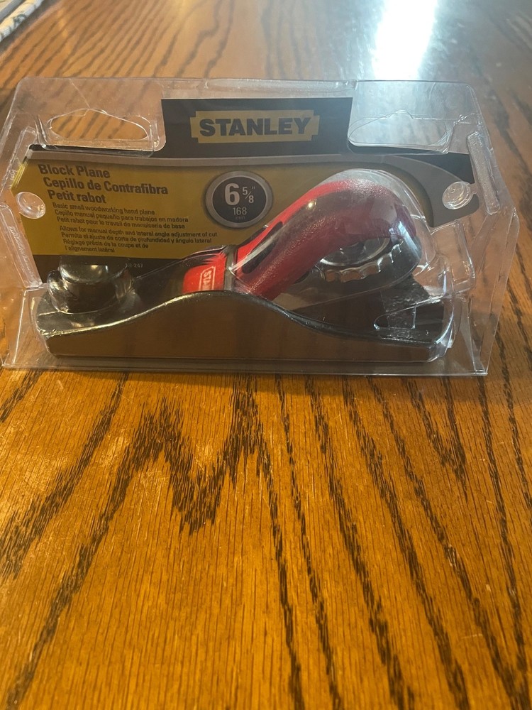 STANLEY 12-247 Adjustable Angle Wood Plane 6-5/8''