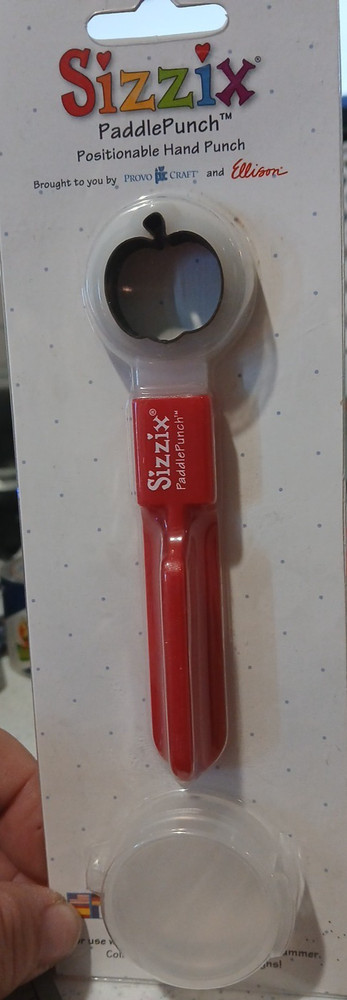 Sizzix Paddle Punch 38-0842 Pumpkin