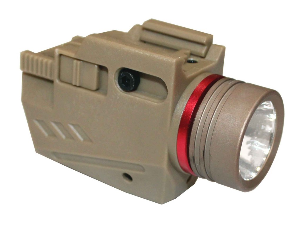 Trinity Flashlight 300 lumens tan polymer compatible with HK vp9lor model.