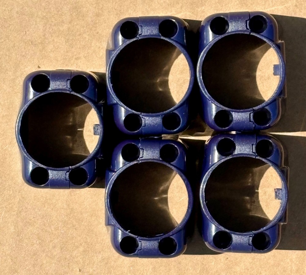 Split Handle-Heel Blue 10 btn for WB Guns five pack