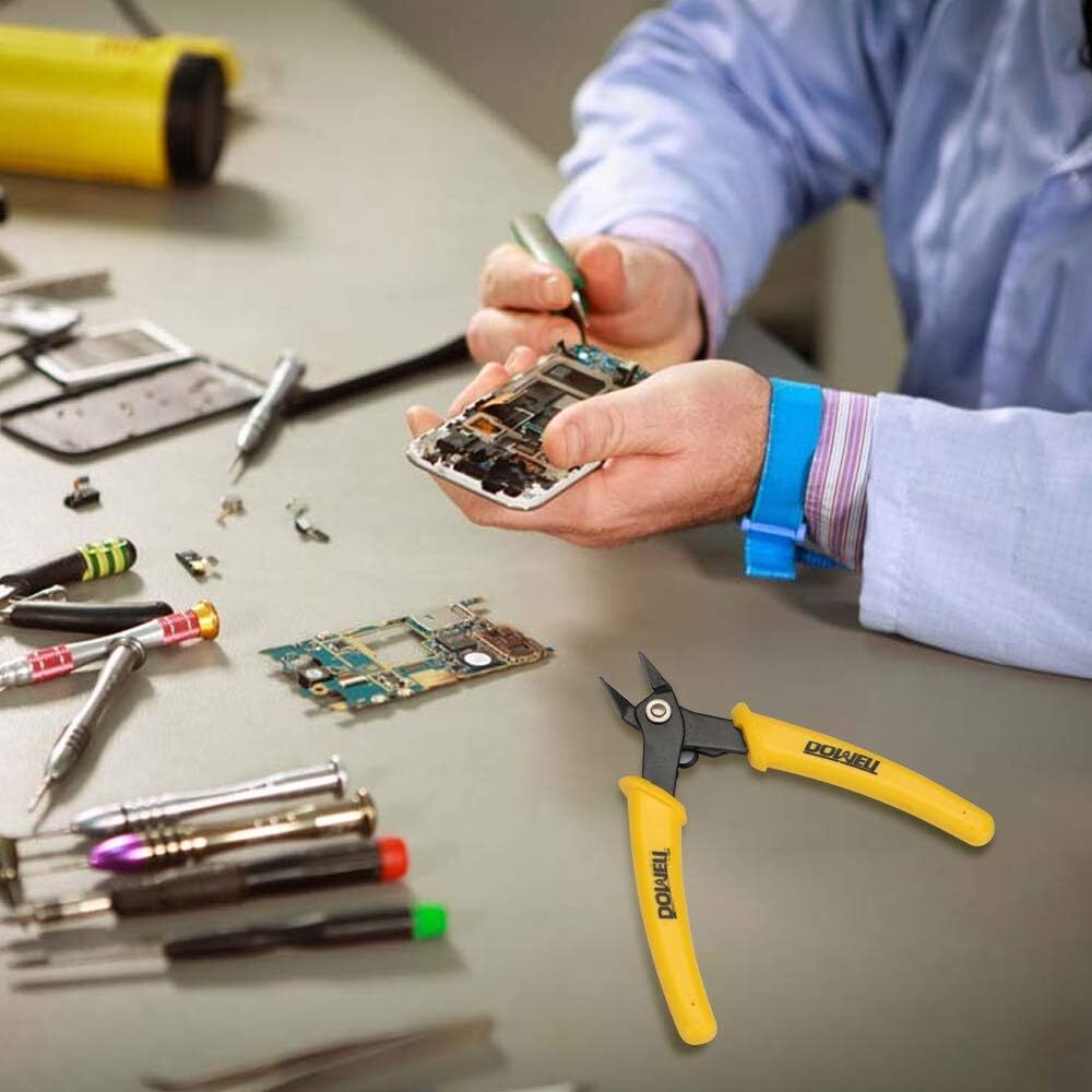 2 Micro Cutter Flush Cutter Electronics Soft Wire Cutters Professional Cutting