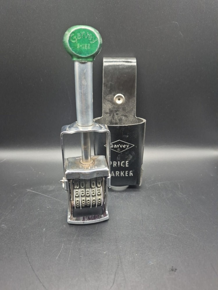 Garvey King Size Adjustable Price Marker With Belt Case