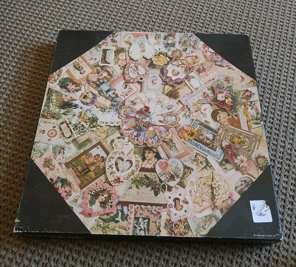 AUTHENTIC SPRINGBOK OCTAGONAL JIGSAW PUZZLE SWEET SENTIMENTS PZL8512
