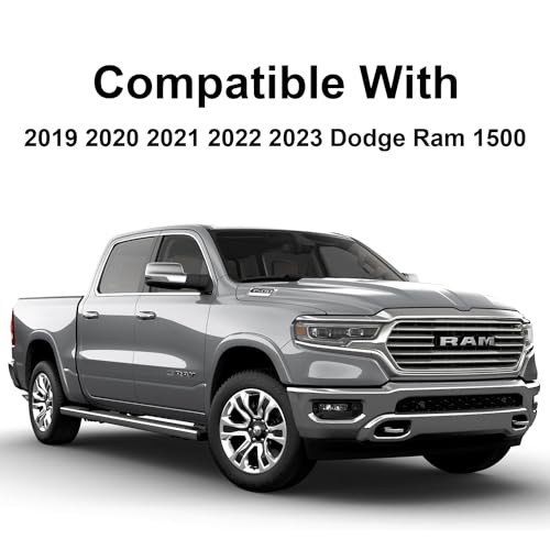 Mirror Replacement for 2019-2025 Dodge Ram 1500 2500 with Driver Side WIth BSD