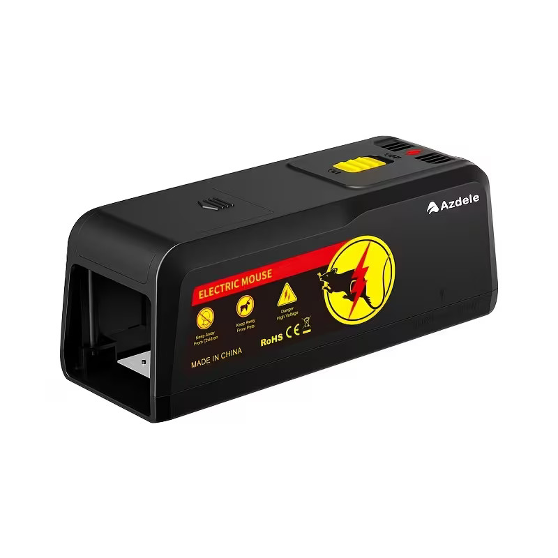 ELECTRIC MOUSE & RAT KILLER - COMPACT ELECTRONIC PEST TRAP WITH ZAPPER FUNCTION