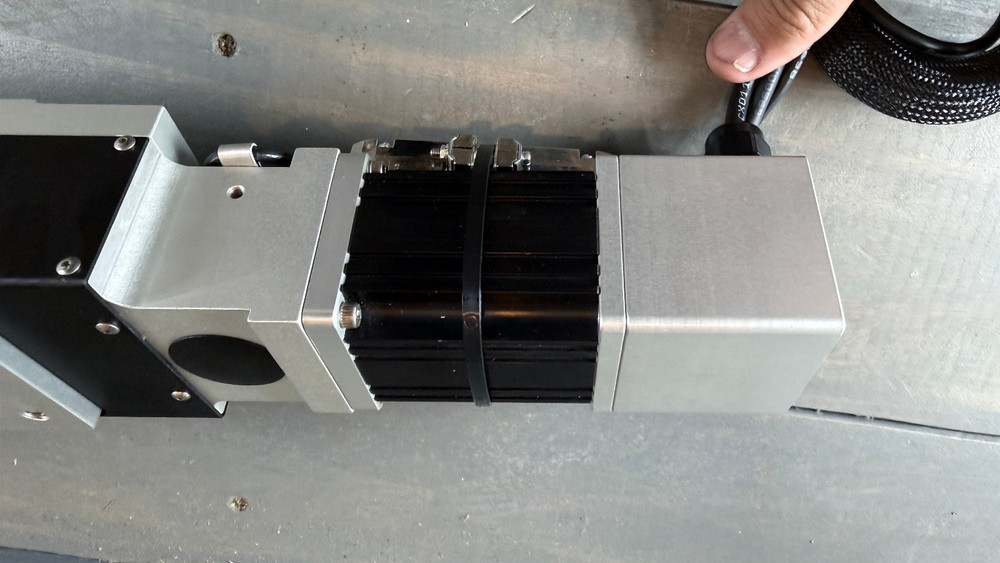 NEW Aerotech ATS105 linear translation stage w/ BMS60 servo motor & encoder