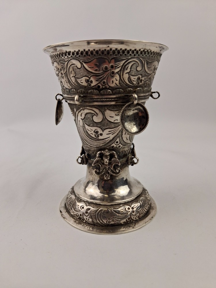 Antique Norwegian Silver Drinking Cup